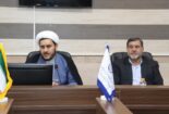 حضور مسئول حوزه نمایندگی ولی فقیه در سازمان تحقیقات، آموزش و ترویج کشاورزی در مرکز تحقیقات و آموزش کشاورزی و منابع طبیعی استان مرکزی