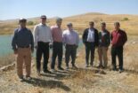 بازدید دبیر پژوهشگر مروجان ارشد کشاورزی و اعضای هیات علمی پژوهشکده حفاظت خاک و آبخیزداری از پروژه “ساماندهی خشکه رودها برای استحصال آب و افزایش تولیدات گیاهی در منطقه کلهجوب شازند”
