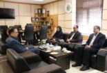 دیدار رئیس مرکز با رئیس پارک علم‌وفناوری استان مرکزی