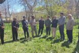 برگزاری کارگاه آموزشی اصول صحیح پیوند و سرشاخه کاری درختان گردو در روستای وفس شهرستان کمیجان