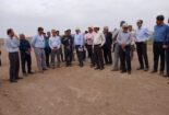 برگزاری روز مزرعه استانی مزرعه الگویی غلات آبی در روستای انجیلاوند شهرستان ساوه