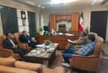 دیدار رییس مرکز با فرماندار شهرستان محلات