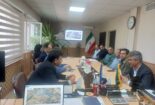 حضور رئیس پژوهشکده میوه‌های معتدله و سردسیری موسسه تحقیقات علوم باغبانی در مرکز