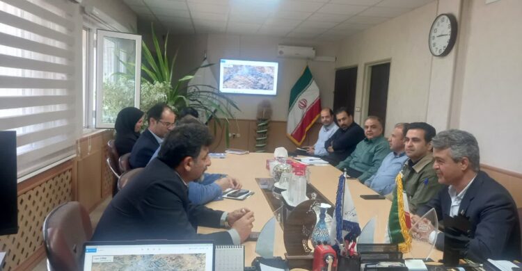 حضور رئیس پژوهشکده میوه‌های معتدله و سردسیری موسسه تحقیقات علوم باغبانی در مرکز