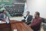 دیدار سرپرست مرکز با نماینده مردم خمین در مجلس شورای اسلامی