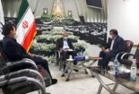 جلسه مشترک نماینده محترم مردم شهرستان خمین در مجلس شورای اسلامی با ریاست مرکز تحقیقات و آموزش برگزار گردید