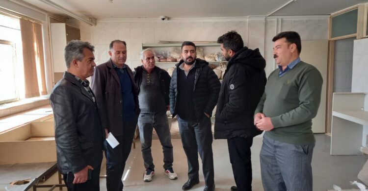 بازدید سرپرست مرکز از پردیس تحقیقات و اموزش لوبیا خمین