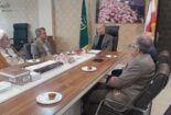 دیدار نوروزی سرپرست مرکز با سرپرست سازمان جهاد کشاورزی استان مرکزی و سرپرست حوزه نمایندگی ولی فقیه سازمان
