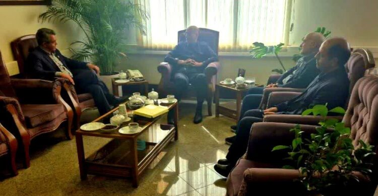 دیدار سرپرست مرکز با معاون هماهنگی امور اقتصادی استانداری مرکزی