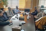 دیدار نوروزی سرپرست مرکز با مدیر کل منابع طبیعی و آبخیزداری استان مرکزی